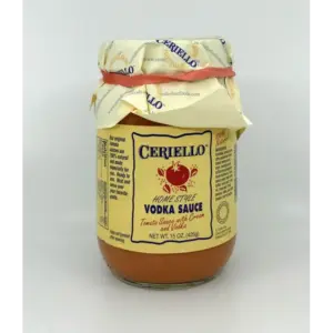 Ceriello Vodka Pasta Sauce 15 oz - Creamy Tomato Basil Sauce