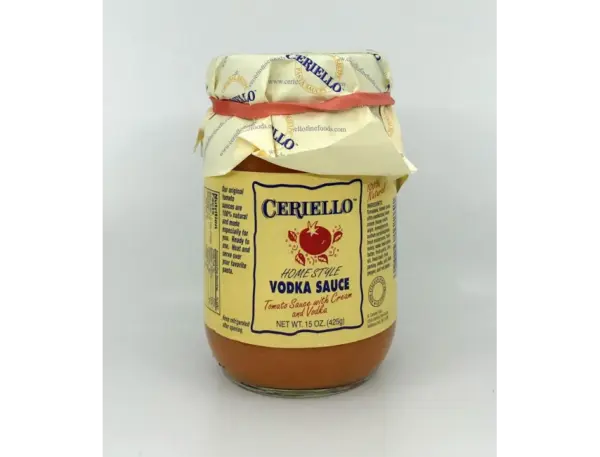 Ceriello Vodka Pasta Sauce 15 oz - Creamy Tomato Basil Sauce