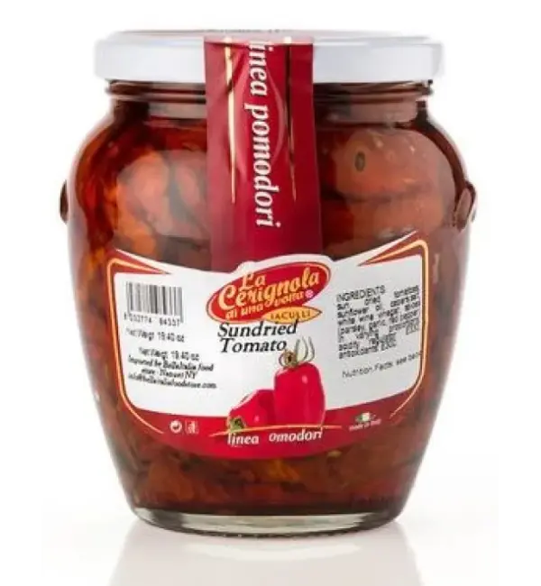 Cerignola Sundried Tomatoes 550g (19.4 oz) - Italian Sun-Dried