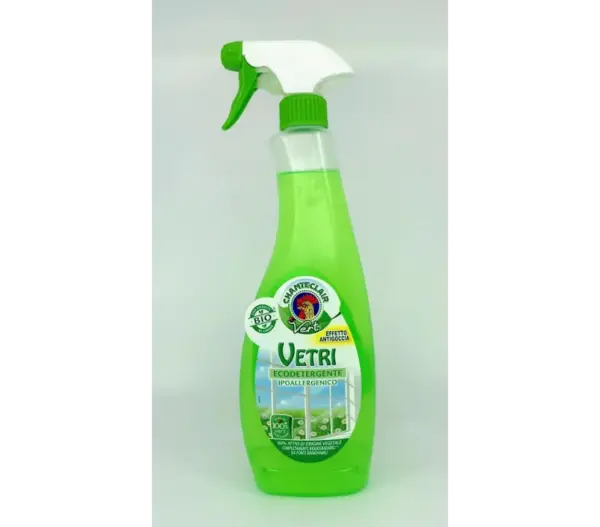 Chante Clair Hypoallergenic Glass Cleaner Eco Detergent 625ml - Image 2