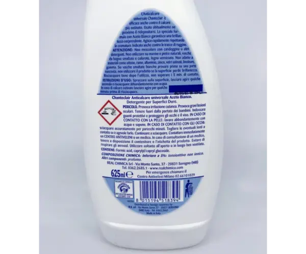 Chante Clair White Vinegar Universal Descaler 625ml