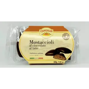 Cianciullo Mostaccioli Milk Chocolate Cookies 200g