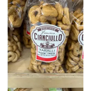 Cianciullo Pizza Taralli Italian Snacks, 300g