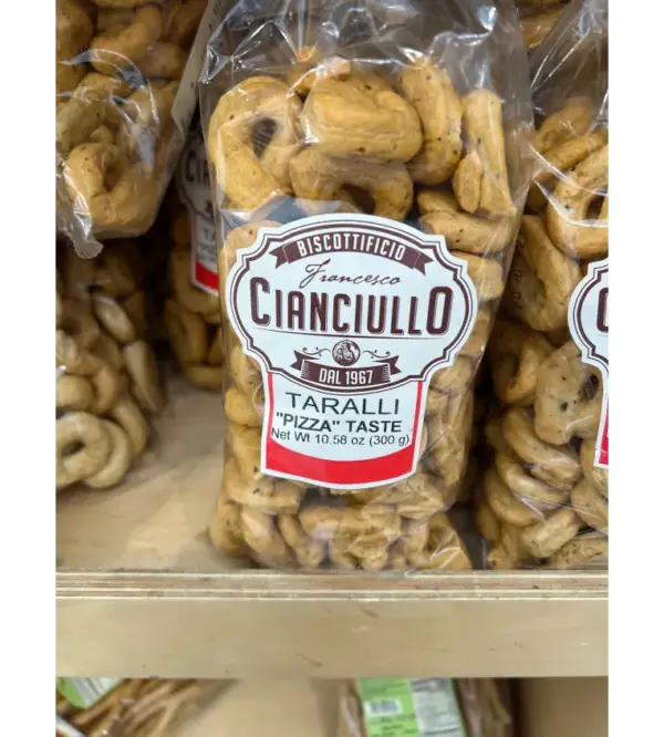Cianciullo Pizza Taralli Italian Snacks, 300g