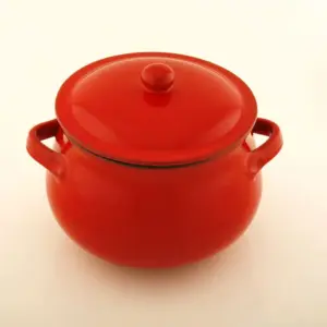 Classic Red Terracotta Cooking Pot V290