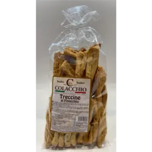 Colacchio Fennel Braided Pasta 14.11 oz - Italian Artisanal