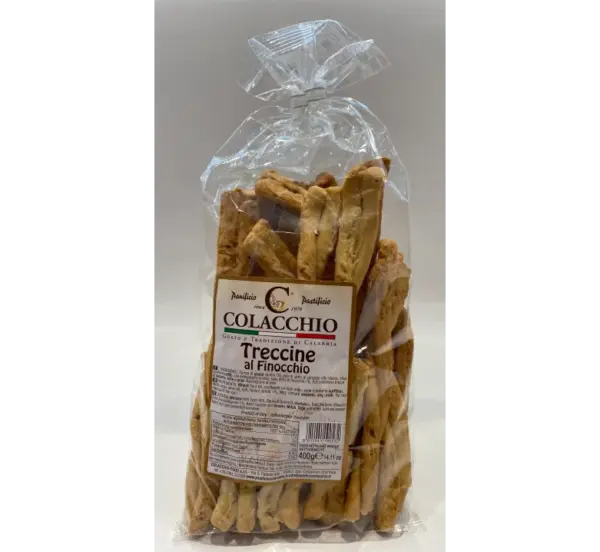 Colacchio Fennel Braided Pasta 14.11 oz - Italian Artisanal