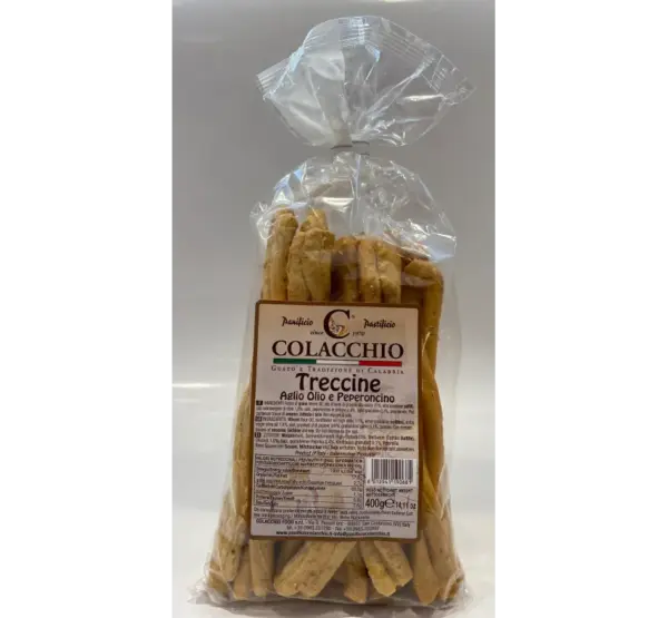 Colacchio Garlic Oil Chili Pasta Braids 14.11 oz