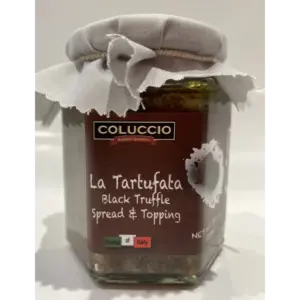 Coluccio Black Truffle Spread & Topping, 5.6 oz - Gourmet Pasta & Pizza Sauce