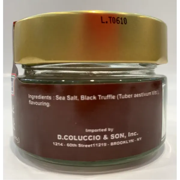 Coluccio Gourmet Truffle Infused Sea Salt 3.5oz - Image 2