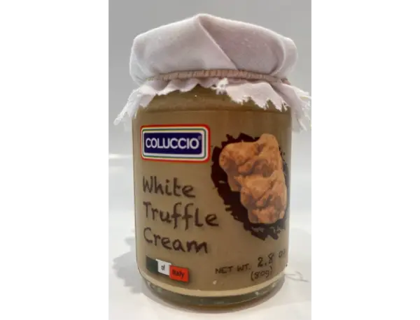 Coluccio Gourmet White Truffle Cream Sauce 2.8oz Jar