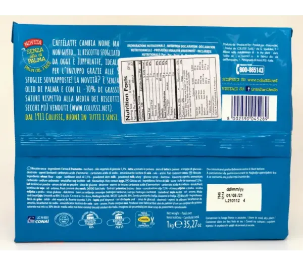 Colussi Zuppalatte Italian Milk Soup Mix 2.2lb