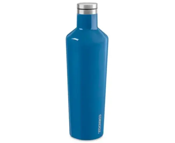Corkcicle 25 oz Insulated Wine Bottle in Blue