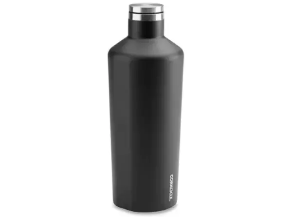 Corkcicle 60oz Wine Canteen - Insulated Stainless Steel Thermos Bottle Black