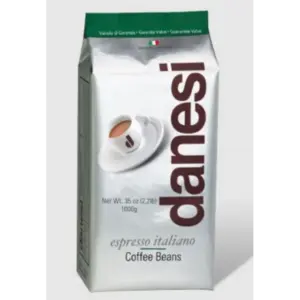 Danesi Espresso Whole Bean Coffee Emerald 1kg Bag