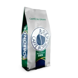 Decaf Espresso Whole Beans 1kg (2.2lb) - Caffe Borbone