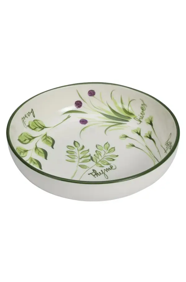 DECORO ERBE 13 Inch Pasta Salad Serving Bowl