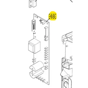 De'Longhi 120V Power Supply Board Replacement Part AS00008926