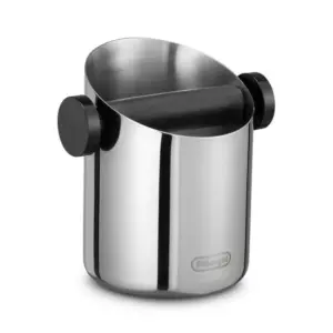 DeLonghi Coffee Knock Box - Compact Grounds Container for Espresso Machines