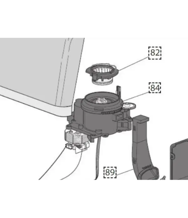 DeLonghi Complete Coffee Grinder Assembly DL Model - 120V 60Hz