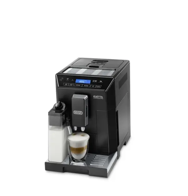 De'Longhi Eletta Cappuccino Maker - Espresso Machine, Open Box Black 120V