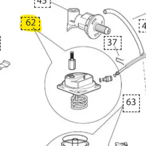 De'Longhi Espresso Machine Upper Boiler Replacement Part