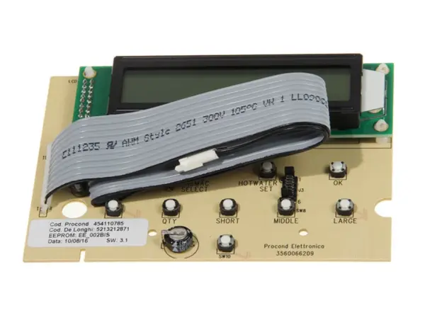 Delonghi LCD PCB Replacement Board SW3.1