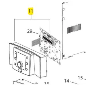 De'Longhi Replacement Control Panel for ECAM Models