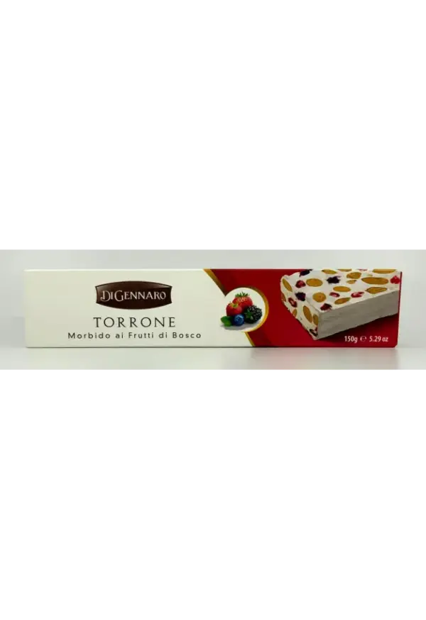 Di Gennaro Soft Torrone Frutti di Bosco 150g Berry Nougat - Image 2