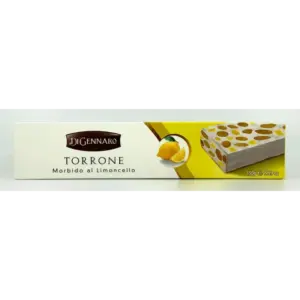 Di Gennaro Soft Torrone Italian Limoncello Nougat 150g 5.3oz