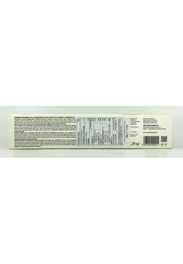 Di Gennaro Soft Torrone Italian Limoncello Nougat 150g 5.3oz - Image 2
