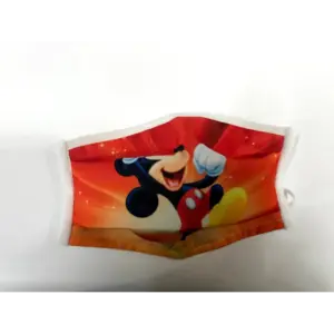 Disney Kids Mickey Mouse Face Masks Made in Italy