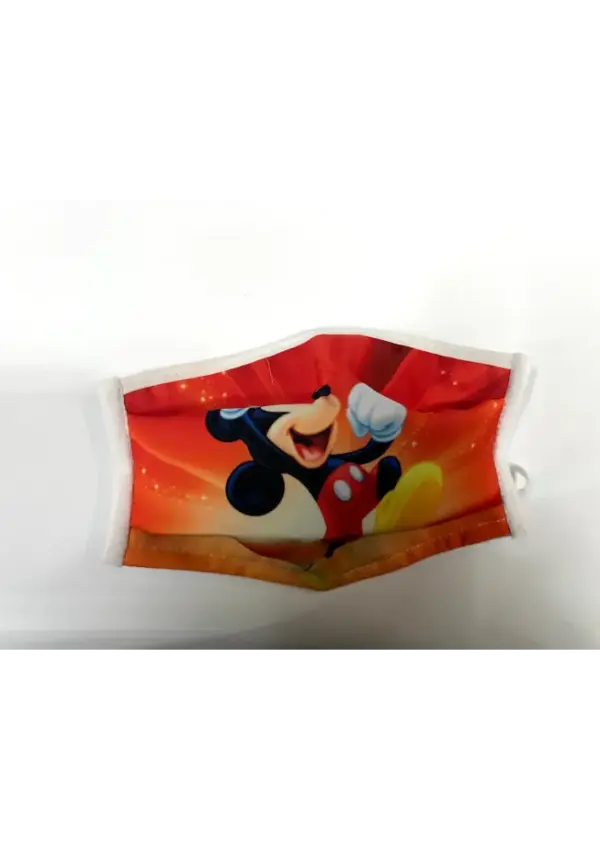 Disney Kids Mickey Mouse Face Masks Made in Italy