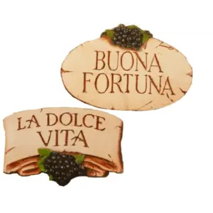 Dolce Vita Fortuna Decorative Wall Plaque for Home Decor