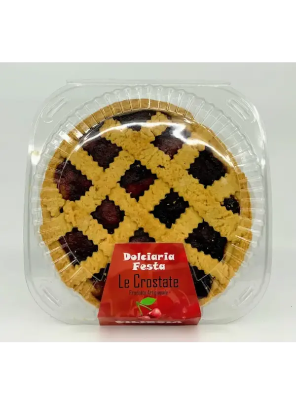 Dolciaria Festa Artisanal Cherry Tart 350g Handmade Italian Dessert - Image 2