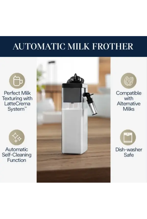 Eletta Automatic Espresso & Cappuccino Machine ECAM45760S