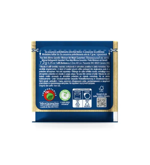 ESE Coffee Pods Caffe Borbone Blue 150 Pack