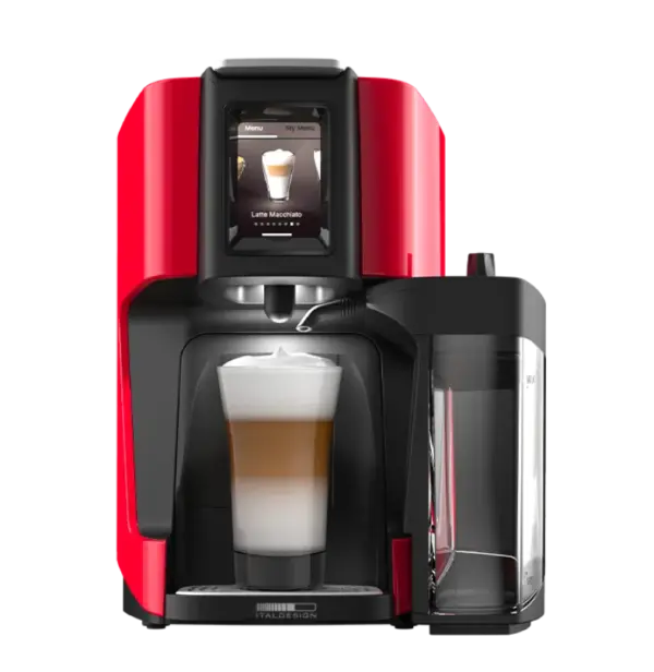 Esse Caffè S.20 Capsule Coffee Machine w/ Built-in Milk Frother - Image 2
