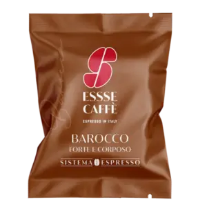 Essse Caffe BAROCCO Espresso Capsules - 50 Count Compatible with Nespresso