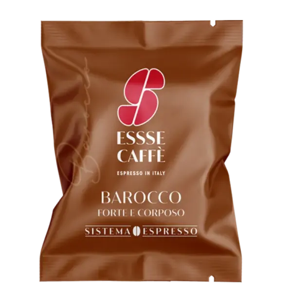 Essse Caffe BAROCCO Espresso Capsules - 50 Count Compatible with Nespresso