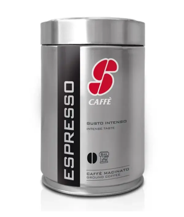Essse Caffe Espresso Ground Coffee - 8.8oz Can for Machines