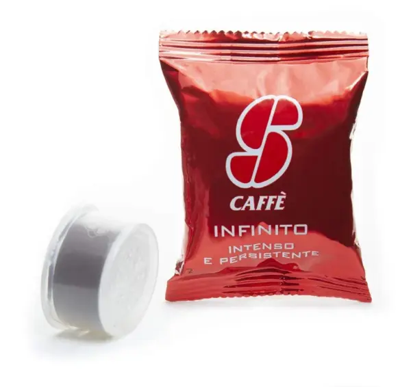 Essse Caffe Infinito Espresso Pods - 50 Capsules Compatible with Nespresso