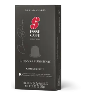 Essse Caffe Nespresso Compatible Capsules, Aluminum 10 Count