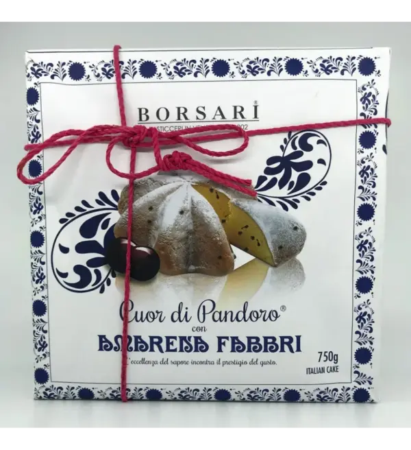 Fabbri Amarena Cherries Pandoro Style 750g Jar