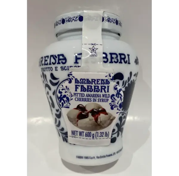 Fabbri Amarena Wild Cherries in Syrup Jar 21.1 oz