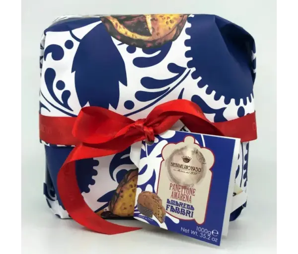 Fabbri Italian Amarena Cherry Panettone Cake 1kg - Image 2