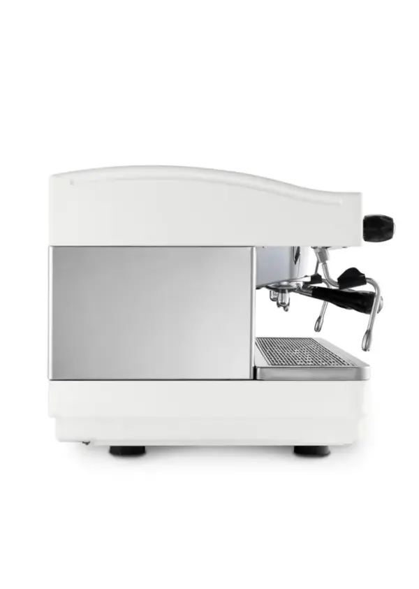 Faema E98 2-Group Commercial Espresso Machine White Stainless Steel - Image 4