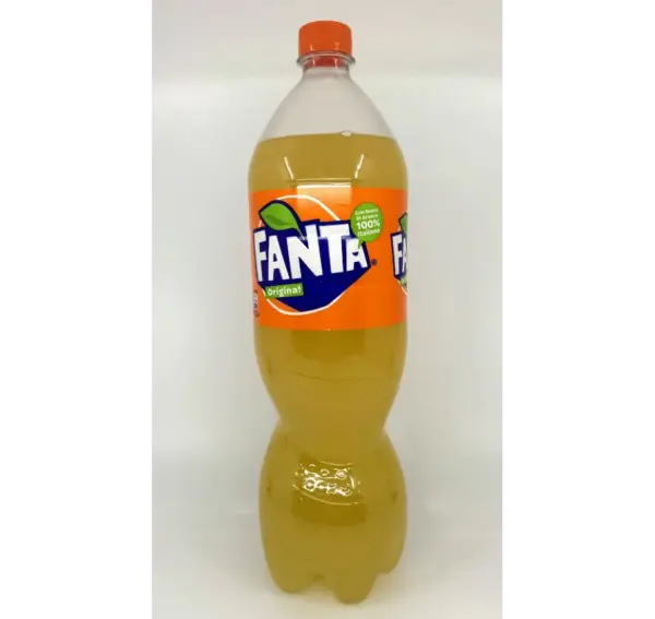 Fanta Aranciata Orange Soda 1.5L with 100% Italian Orange Juice