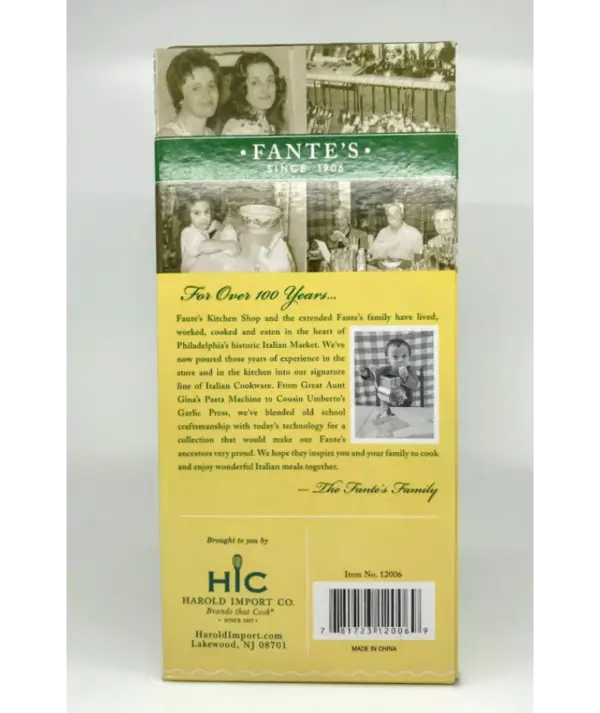 Fantes Cousin Nicos Cheese Grater with 2 Drum Attachments