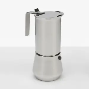 Fast Brew 6-Cup Stainless Steel Coffee Maker by Ilsa Turbo Express